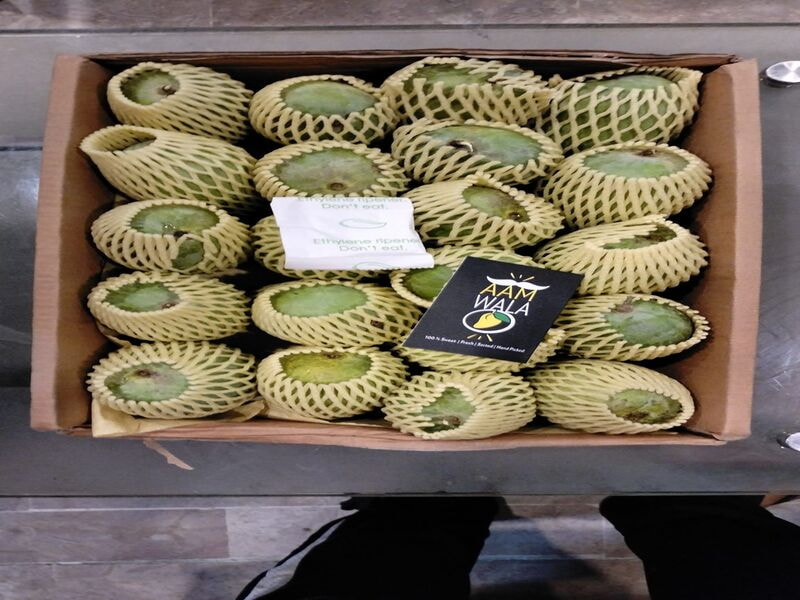 Thùng carton đựng xoài 4.5kg