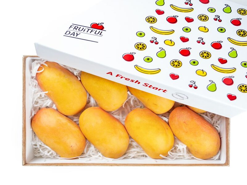 Thùng carton đựng xoài nắp ấm dương