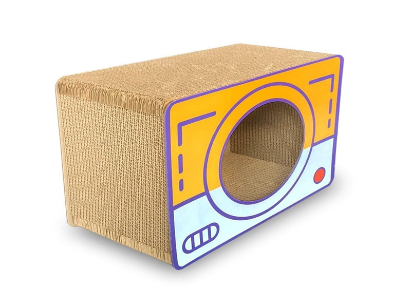 Bàn cào móng carton cho mèo thiết kế theo yêu cầu
