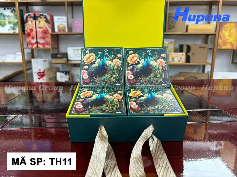 Hộp 4 bánh nam châm có quai xách