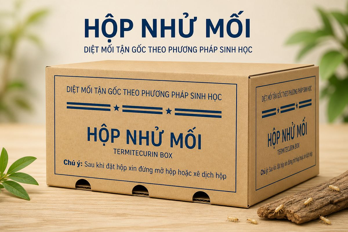 Hộp đựng thuốc nhử mối do Hupuna sản xuất