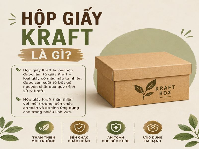 Hộp giấy Kraft là gì?