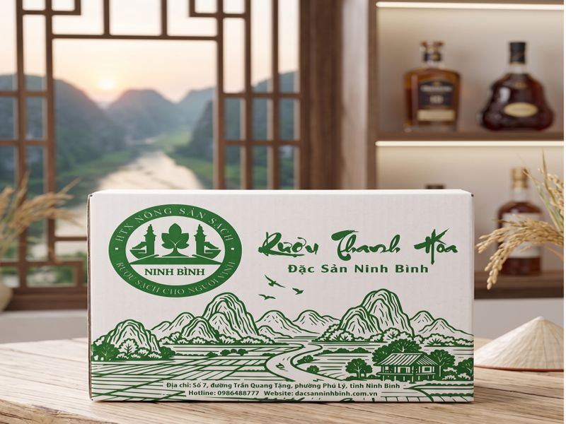Thông số kỹ thuật chi tiết của hộp đựng rượu Thanh Hòa