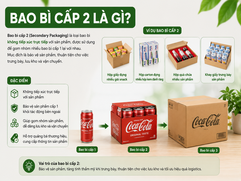 Bao bì cấp 2 là gì?