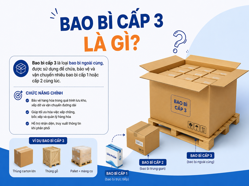 Bao bì cấp 3 là gì?