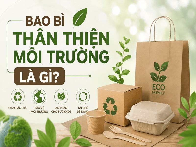 Bao bì thân thiện môi trường là gì?