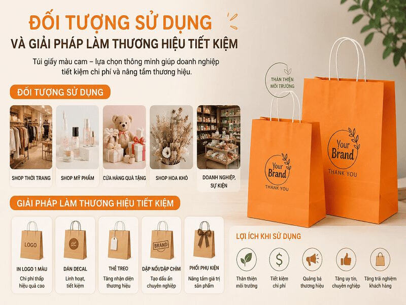 Đối tượng sử dụng và giải pháp làm thương hiệu tiết kiệm