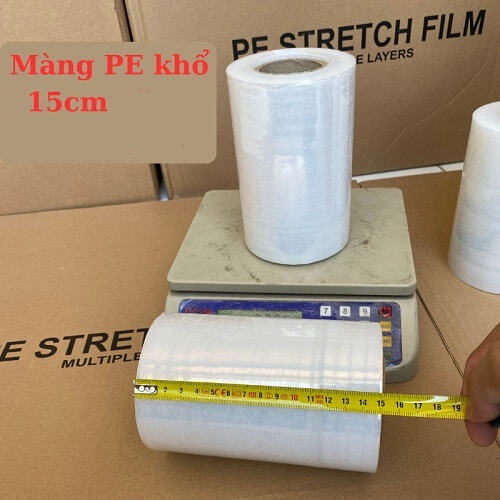 Màng PE khổ 15cm ảnh 3