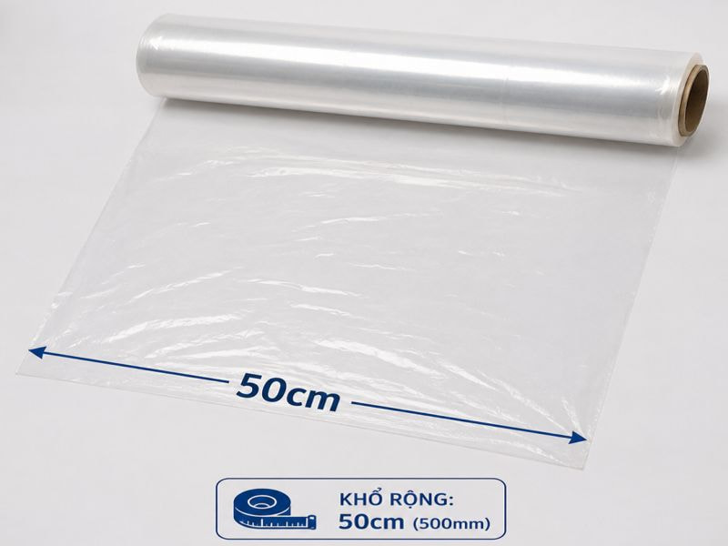 Màng PE khổ 50cm