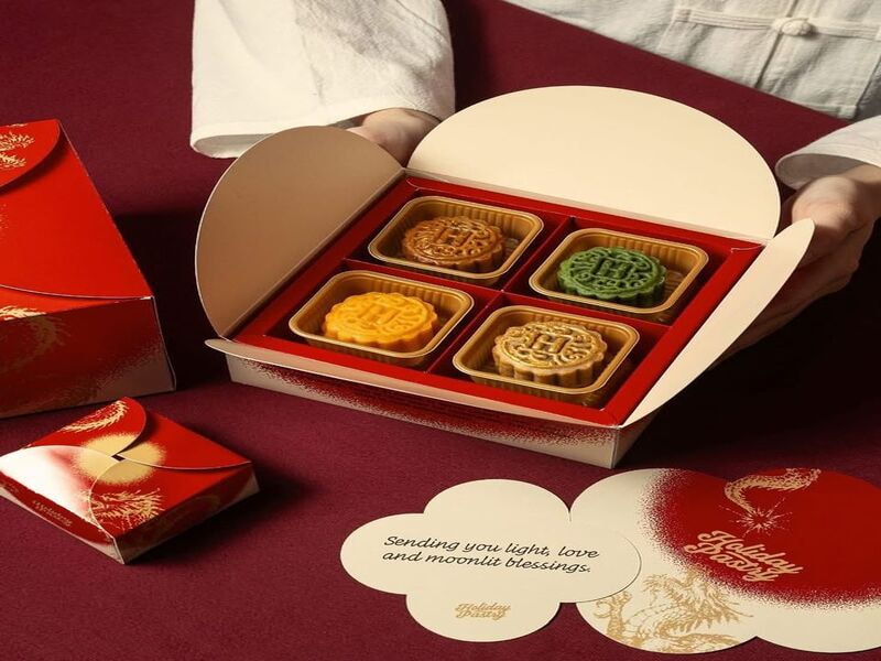Mẫu hộp bánh trung thu cho bánh handmade