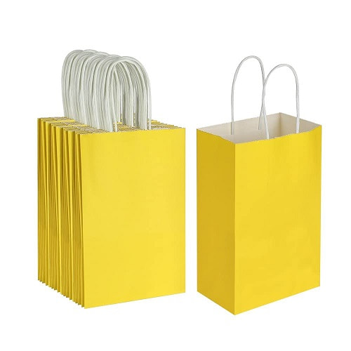 Túi giấy màu vàng ảnh 2