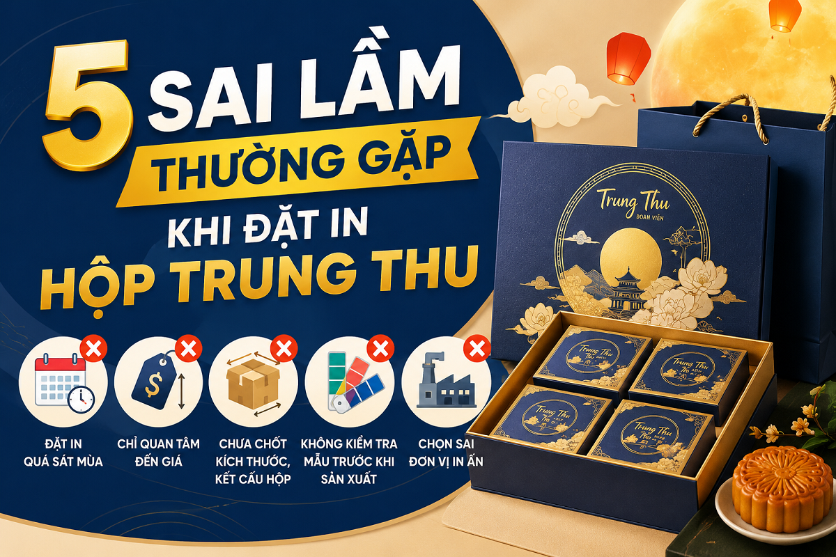 5 sai lầm thường gặp khi đặt in hộp Trung thu