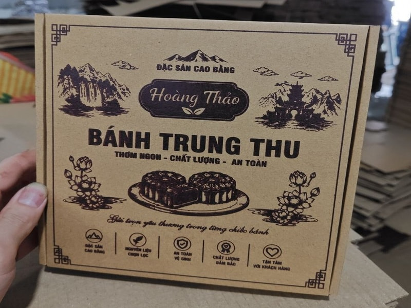 Hộp carton đựng bánh trung thu