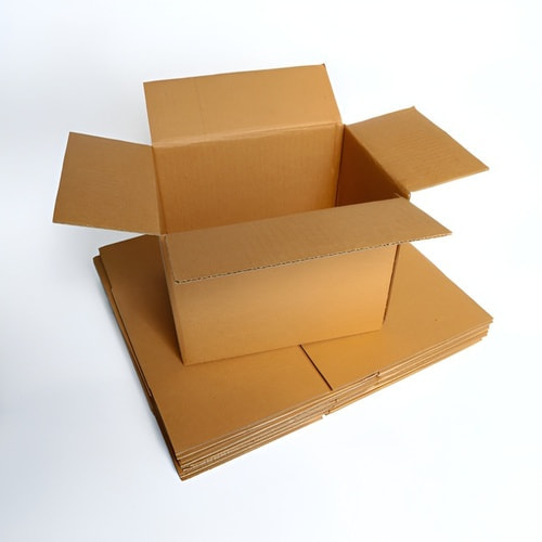 Hộp carton size 20cm | Hộp trơn 3 lớp, nắp đối, đóng hàng online