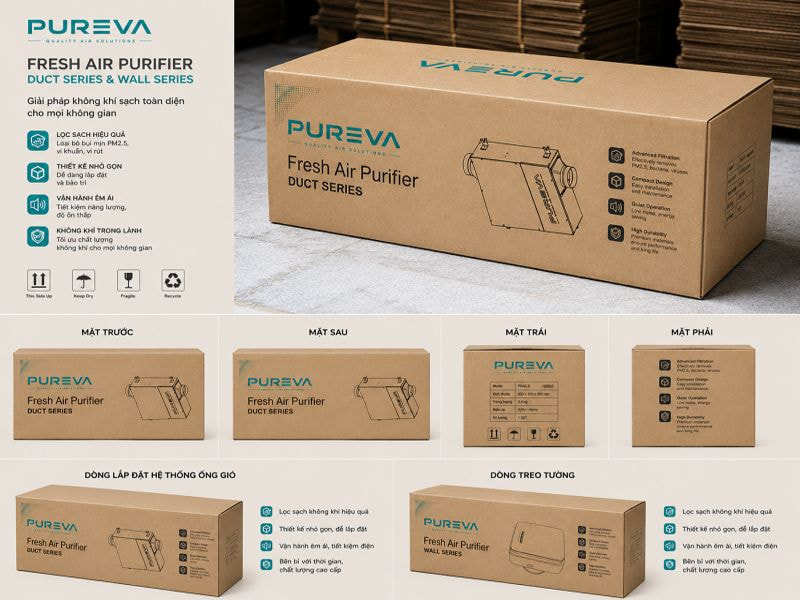 Máy lọc không khí Pureva