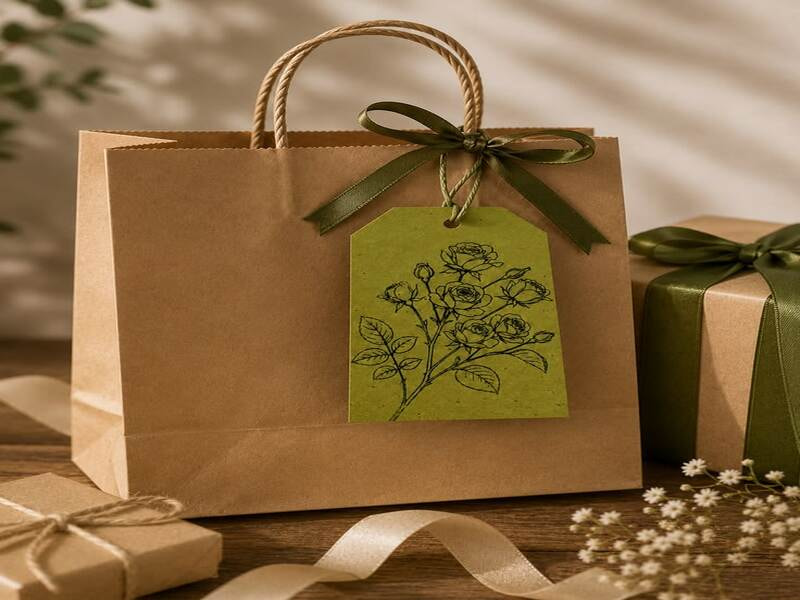 Ứng dụng của túi giấy kraft có sẵn
