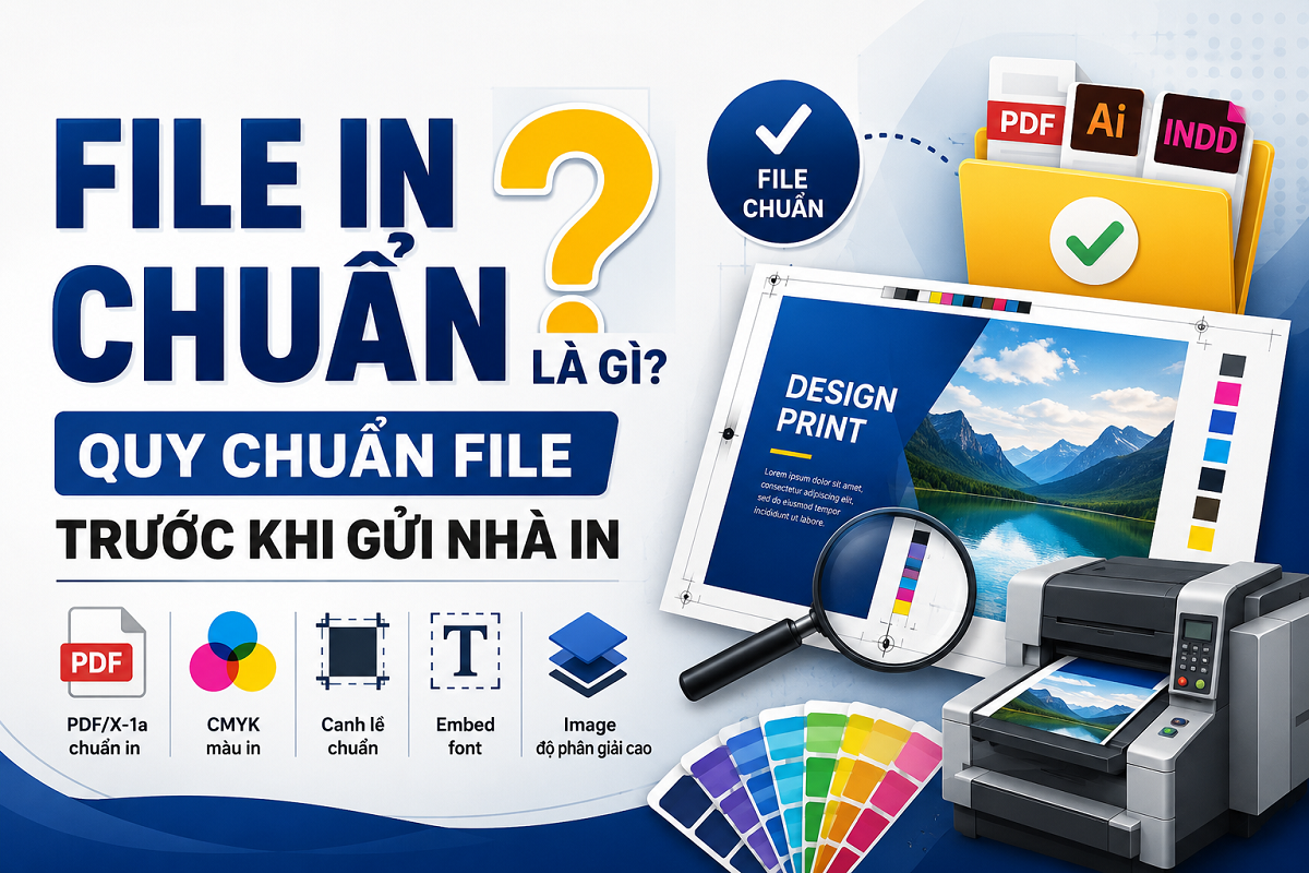 File in chuẩn là gì Quy chuẩn file trước khi gửi nhà in