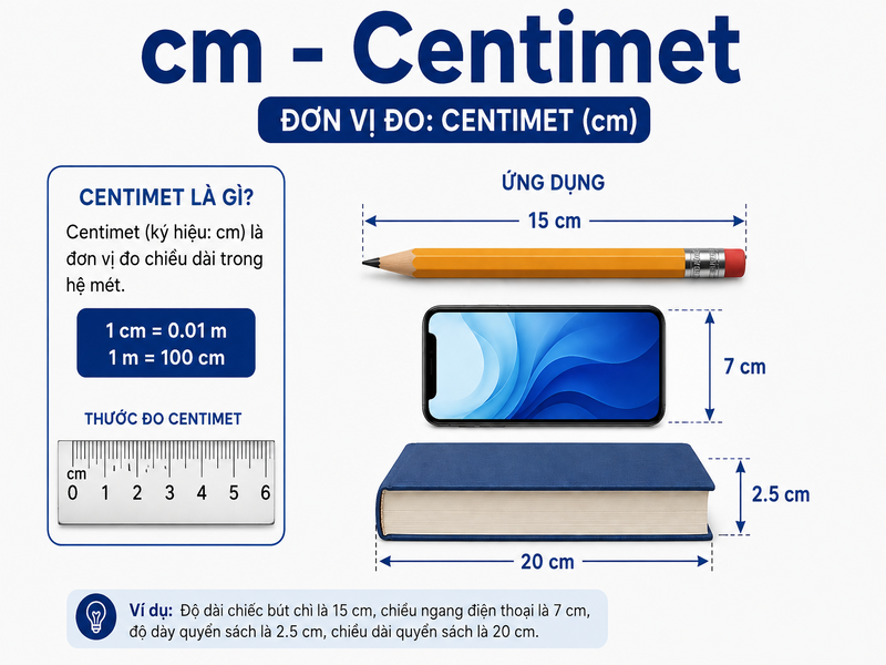 cm - Centimet