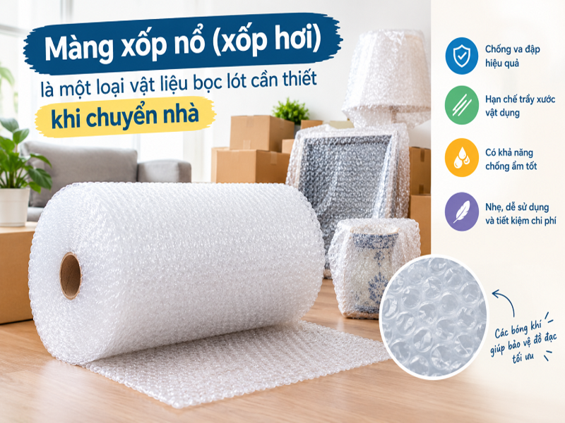 Màng xốp nổ (xốp hơi)