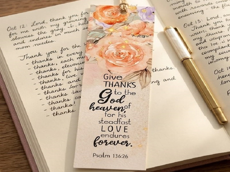 Bookmark dạng thẻ thẳng chữ nhật giấy Mỹ Thuật đục lỗ xỏ dây thừng