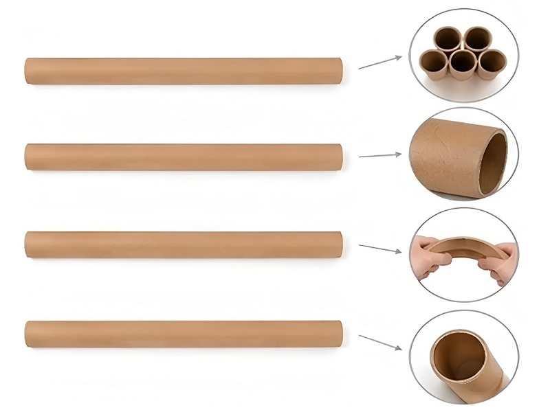Cấu tạo của ống Tube giấy