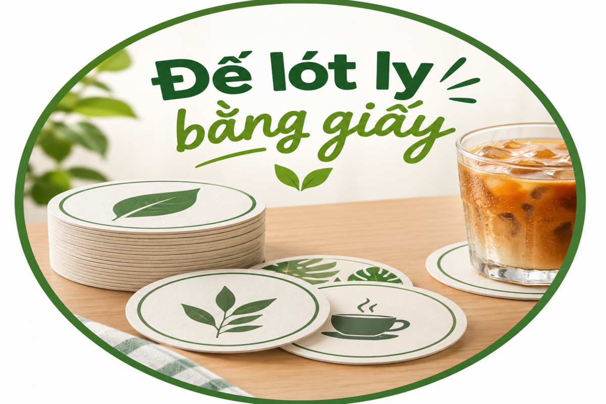 Đế lót ly bằng giấy