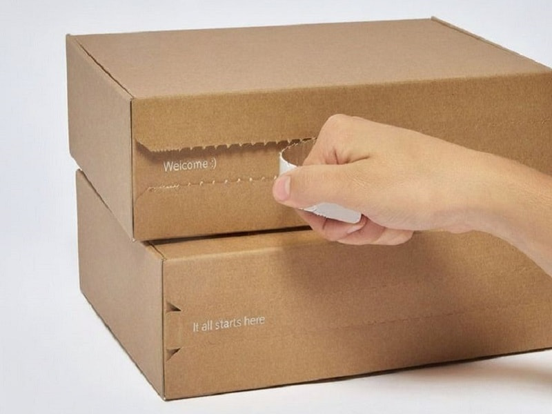 Hộp carton xé nắp