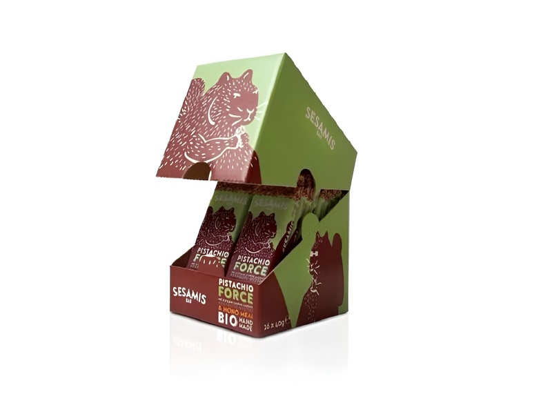 Thùng carton xé mở thành khay trưng bày (PDQ Display Box)