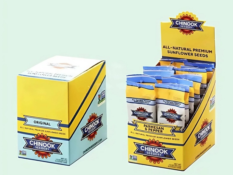 Thùng carton xé mở thành khay trưng bày